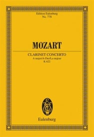 Mozart: Concerto A major KV 622 (Study Score) published by Eulenburg